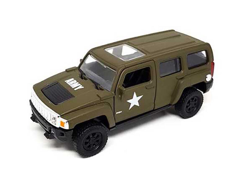 Welly Hummer H3 1:34 zelený